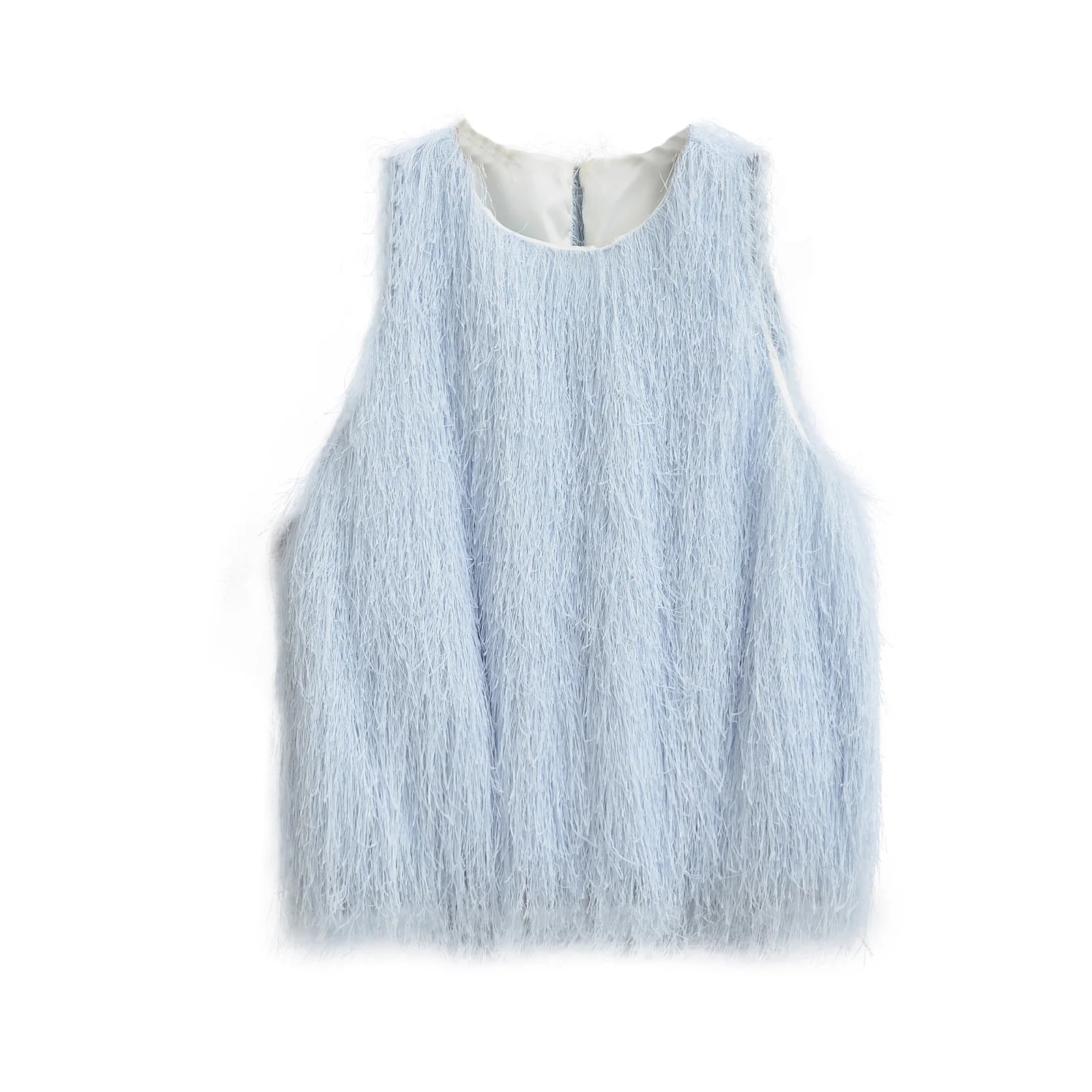 Refined Tassel Vest