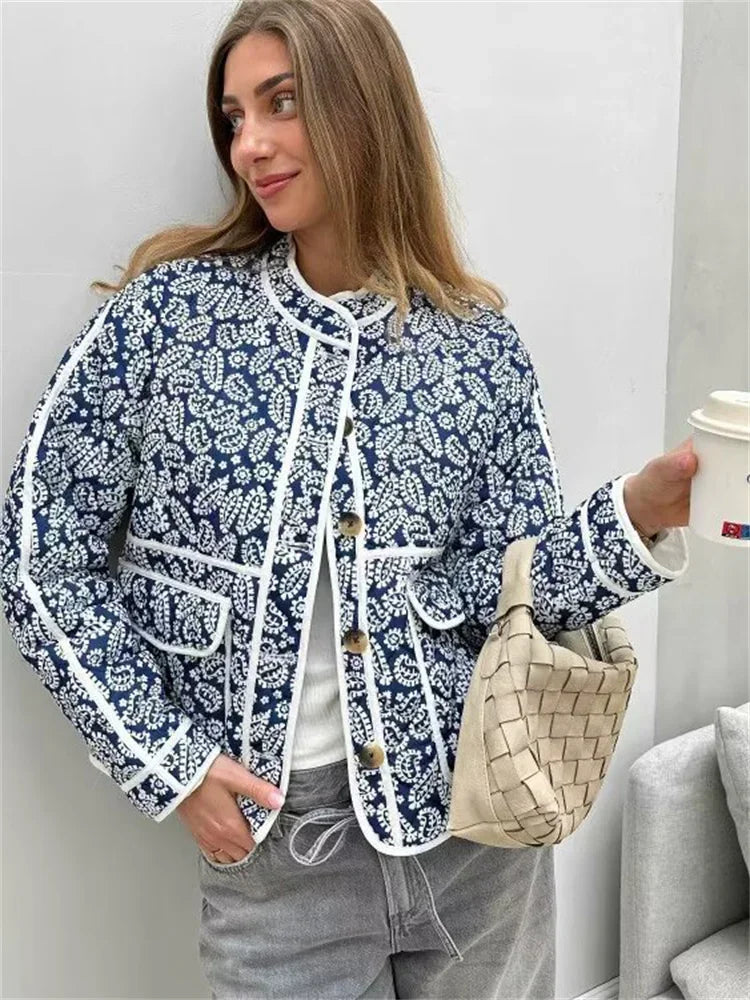 Relaxed Patchwork Jacket