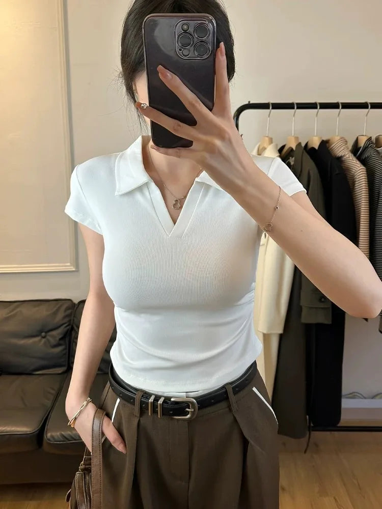 Slim Crop Tee