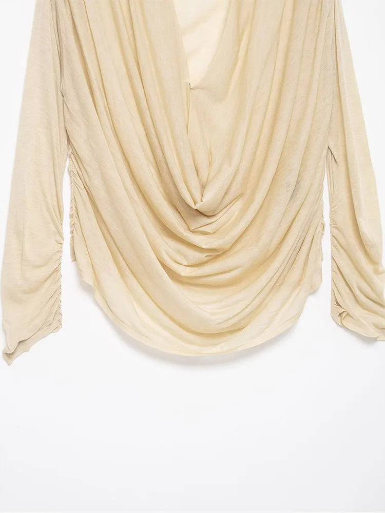 Elegant Pleated Shirt