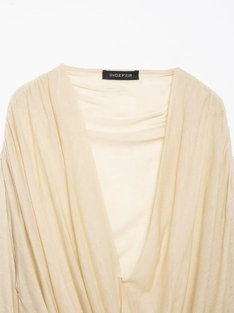 Elegant Pleated Shirt