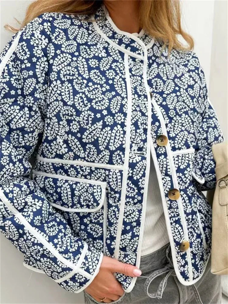 Relaxed Patchwork Jacket