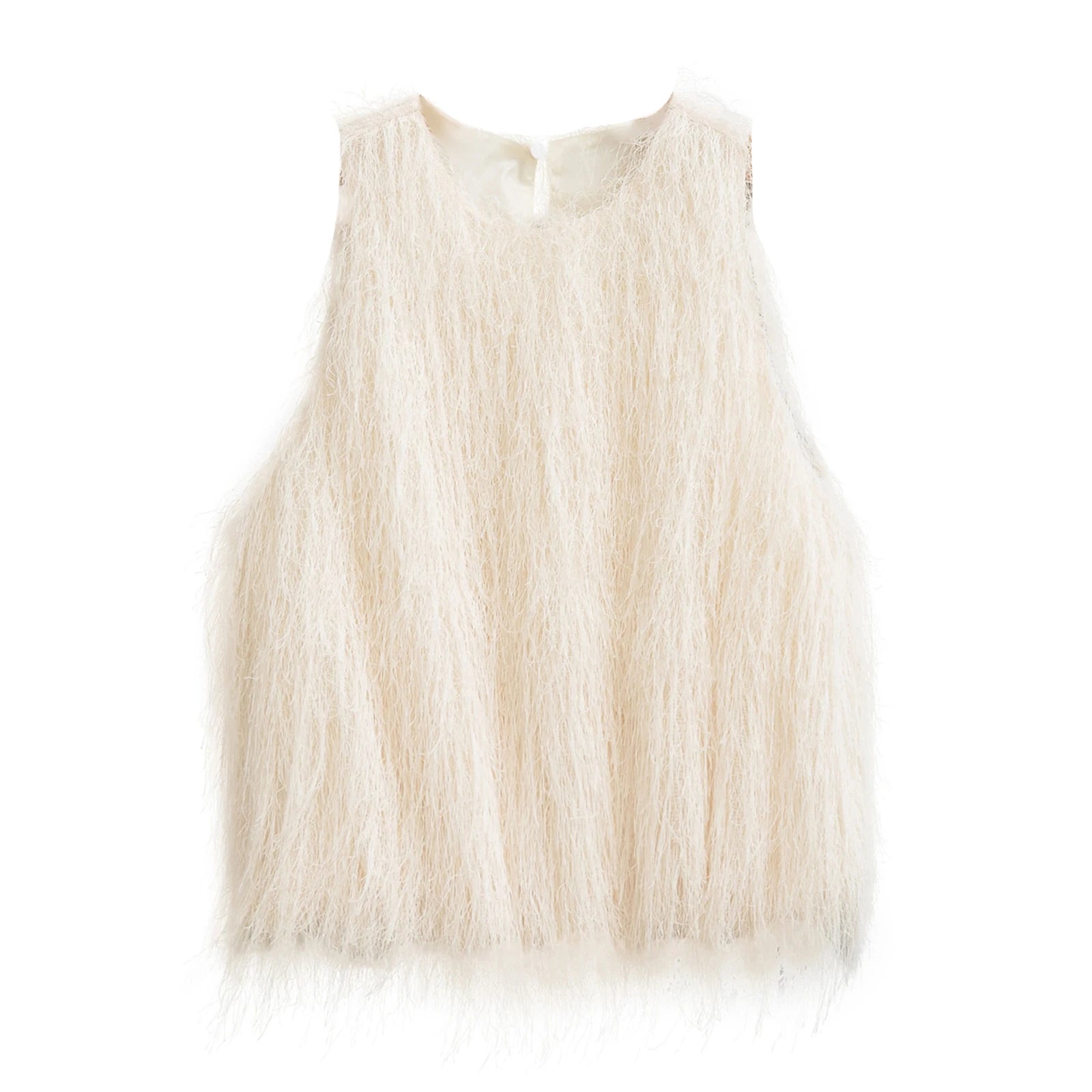 Refined Tassel Vest