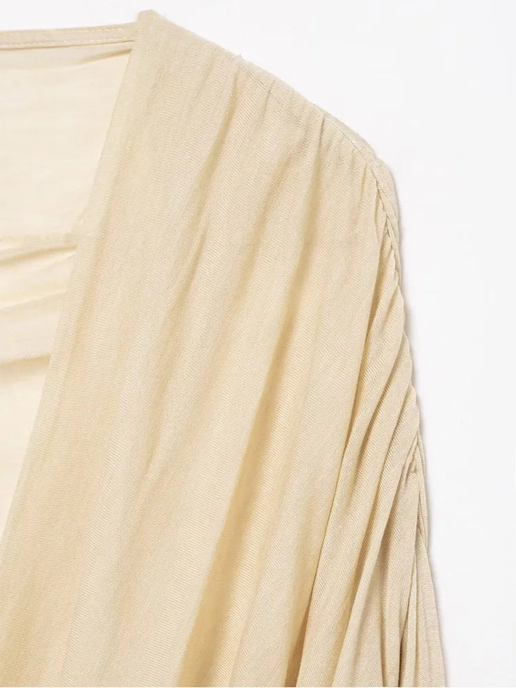 Elegant Pleated Shirt