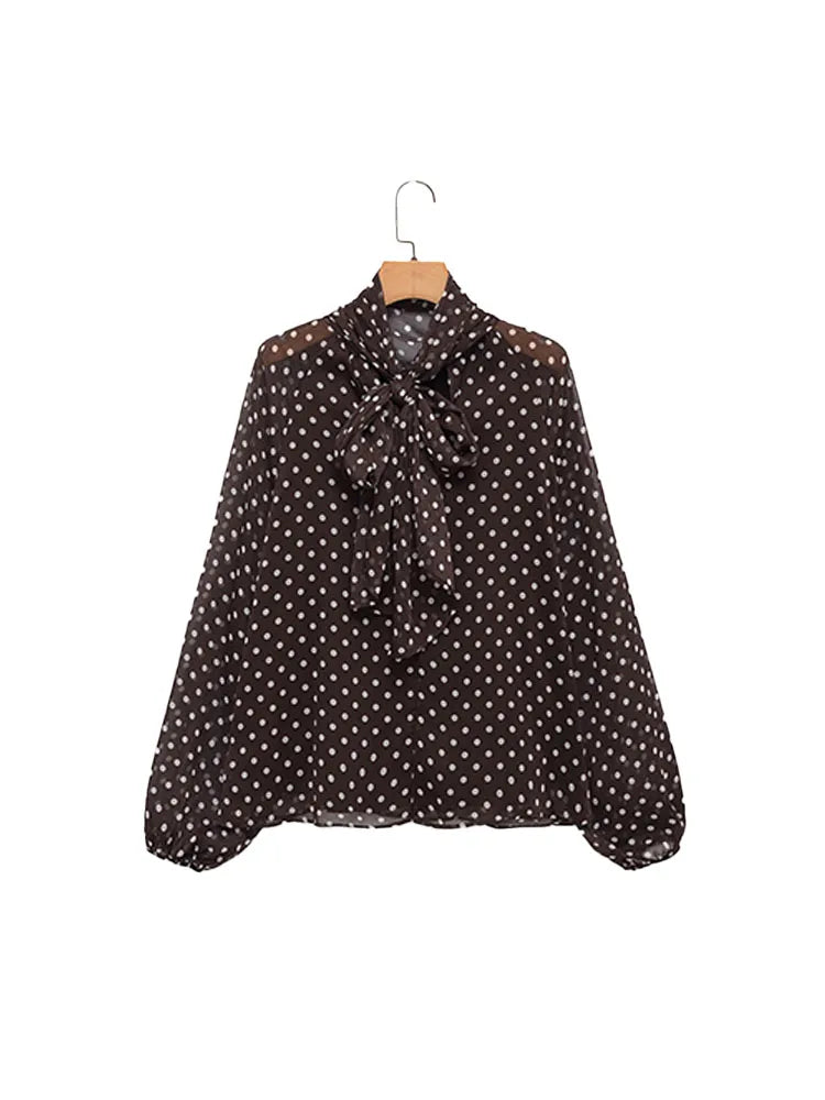 Relaxed Stand Collar Blouse