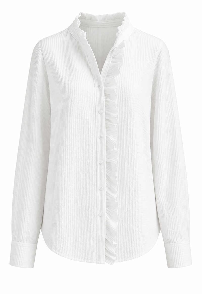 Elegant Ruffle Blouse